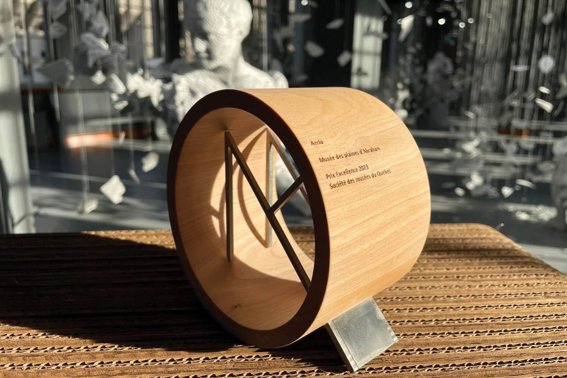 Prix excellence exposition Aeria