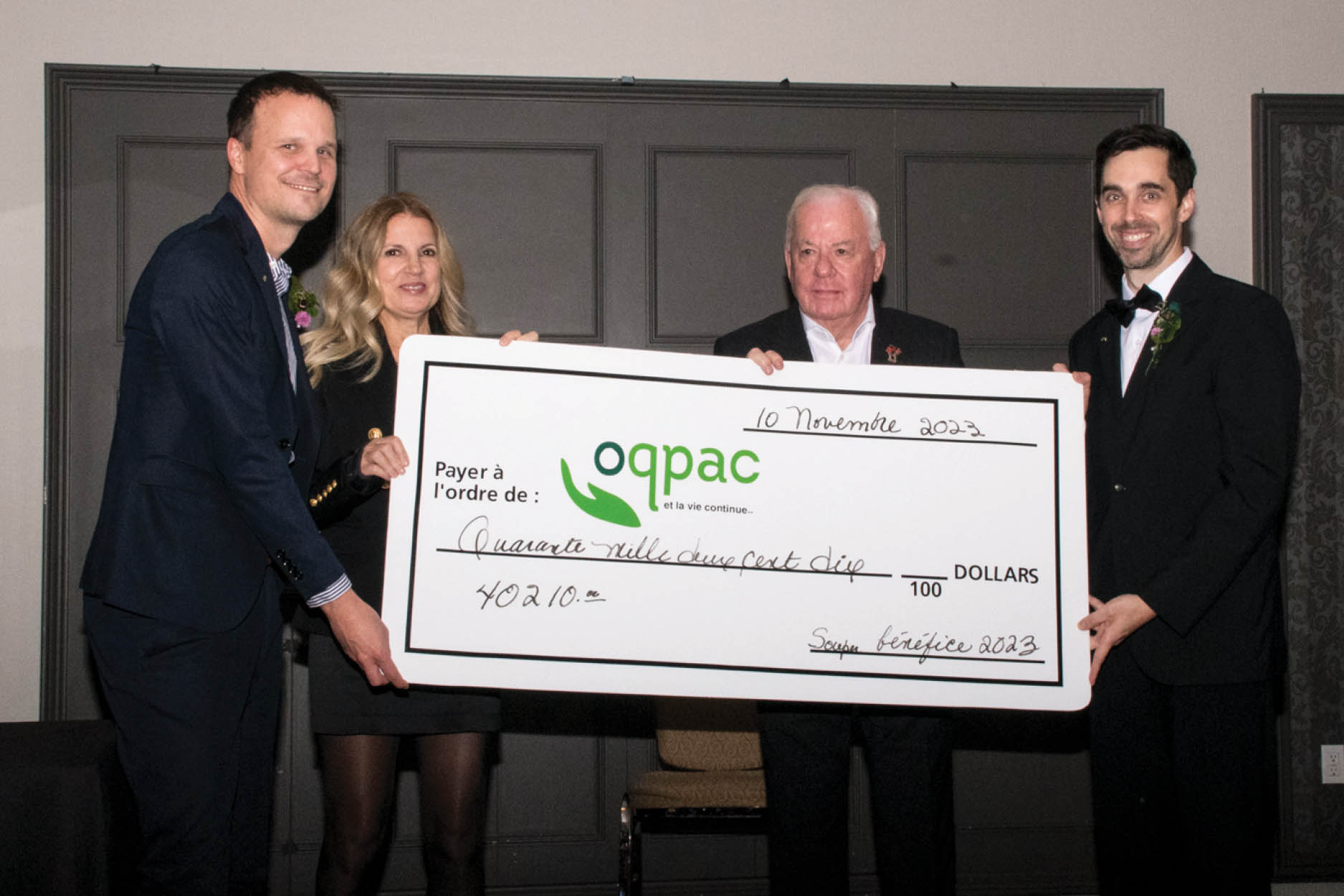 Souper benefice OQPAC