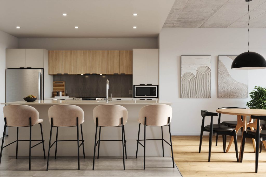 Cuisine quartier elevation