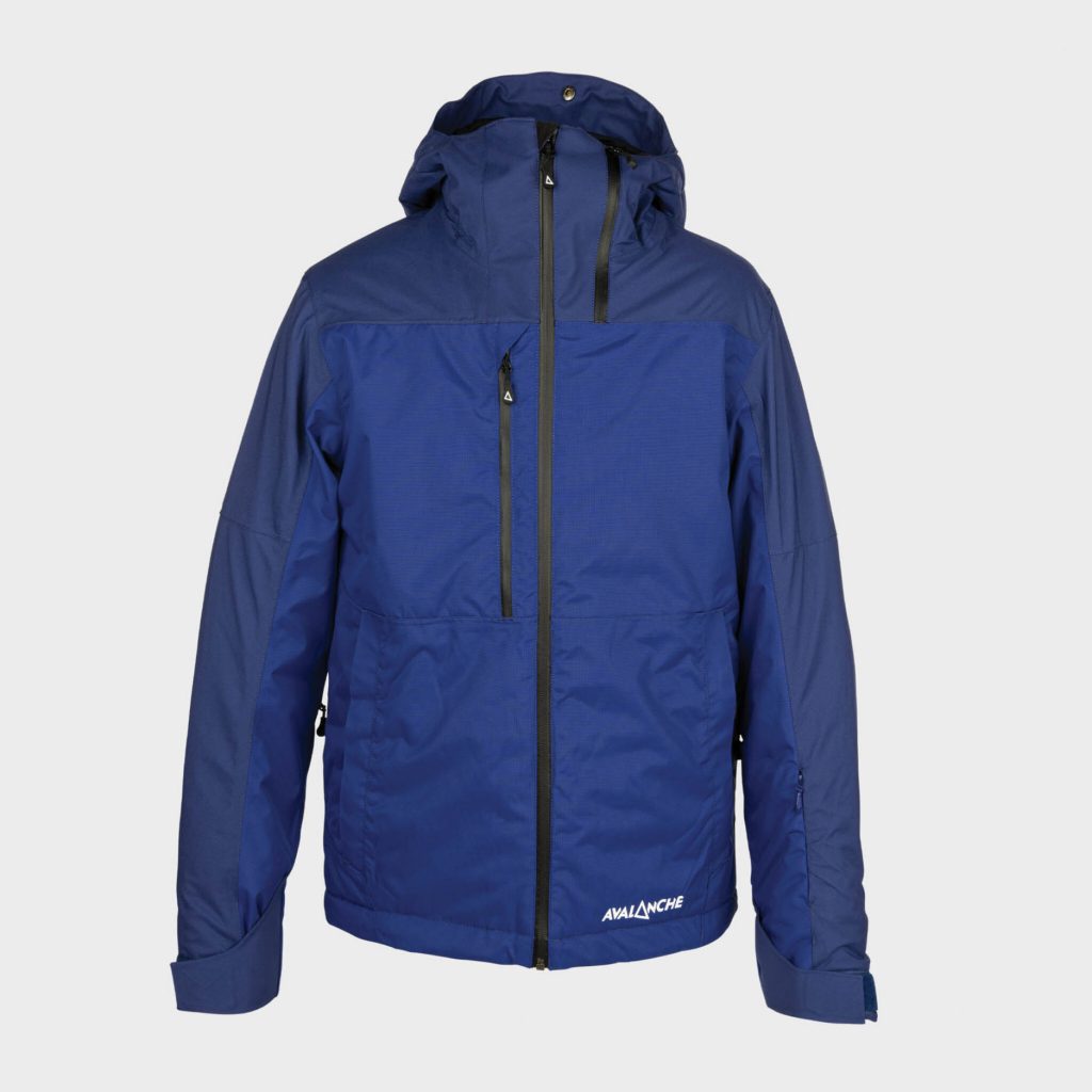 manteau bleu avalanche