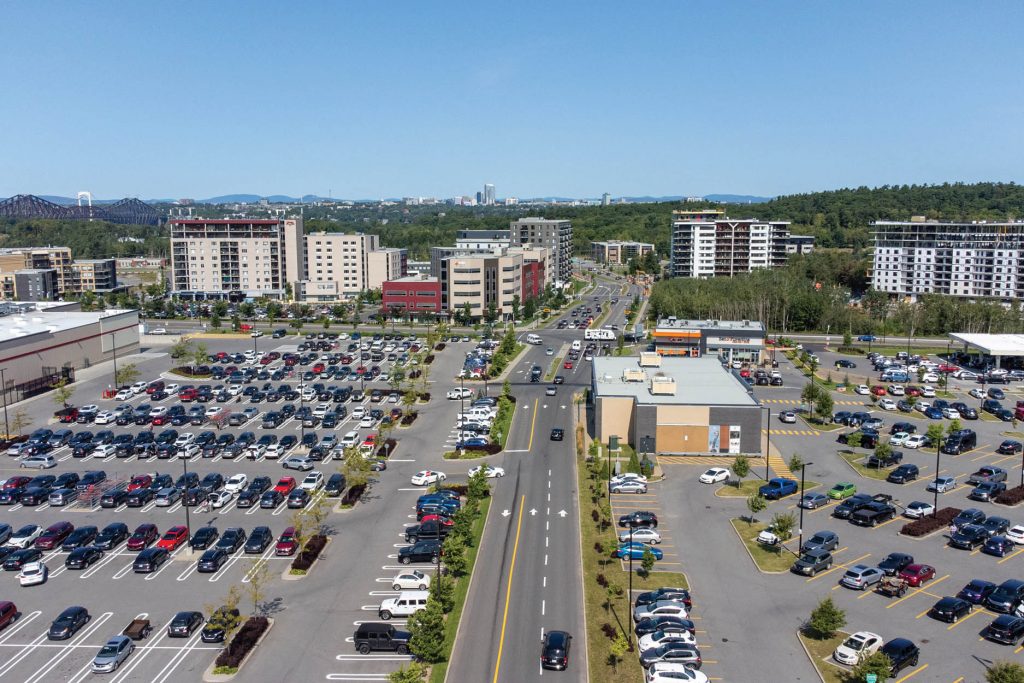 nouveaux quartiers commerciaux