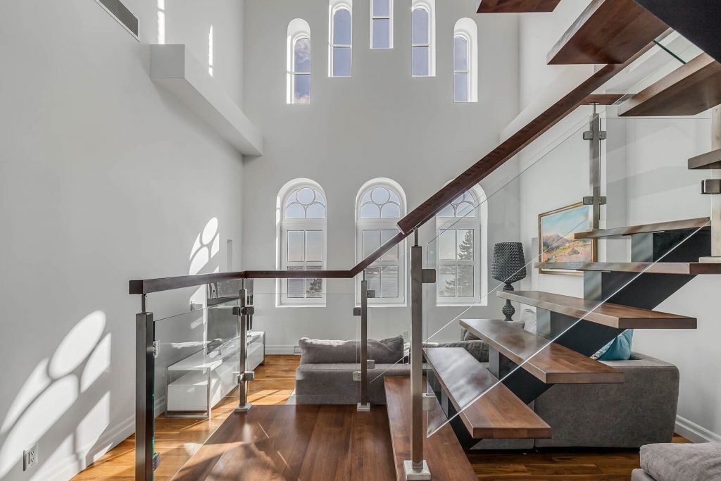 penthouse escalier