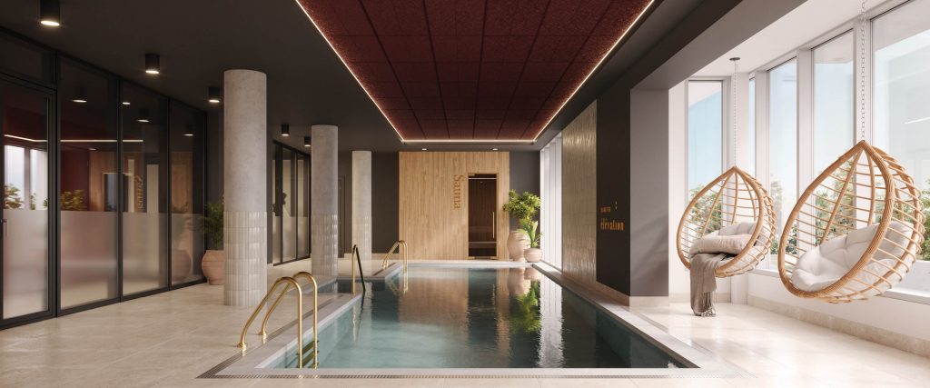 piscine quartie elevation