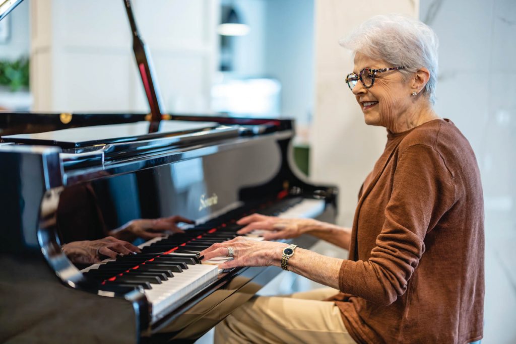 retraité piano Chateau bellevue