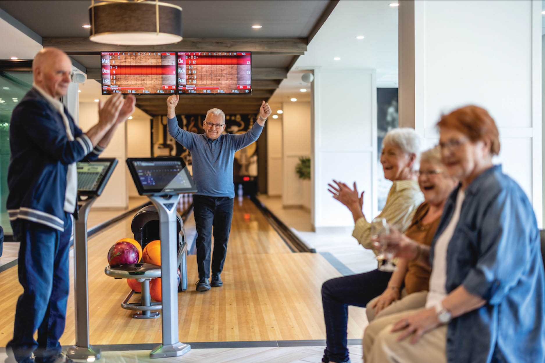 retraités bowling chateau bellevue